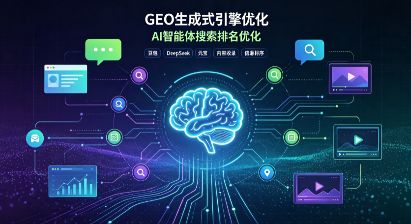 鲅鱼圈区GEO 浪潮来袭：生成式引擎优化崛起，创作者争抢豆包、DeepSeek、元宝智能体流量入口